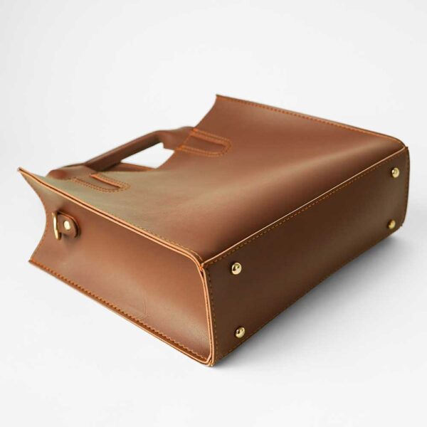 Service Brown Handbag - Image 4